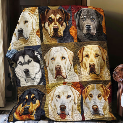 Husky Furry Companions WO0808024CL Quilt