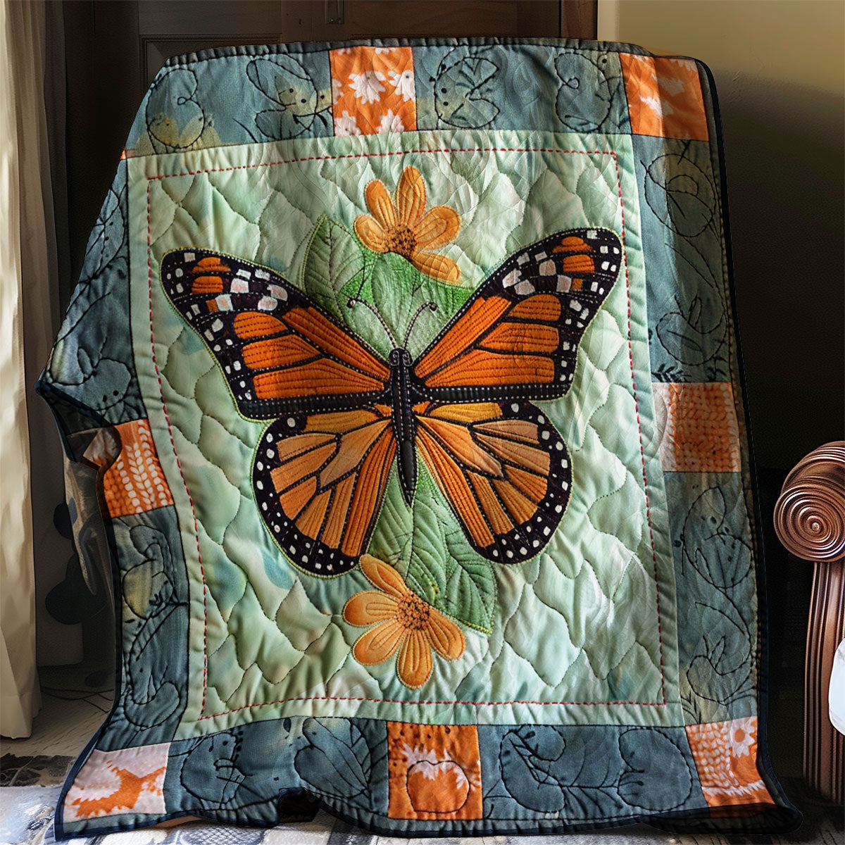 Monarch Butterfly XR1106013CL Quilt