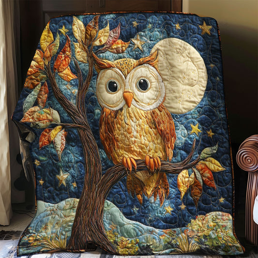 Owl And Moonlight WO0208042CL Quilt