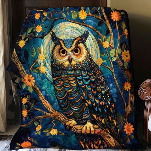 Owl In The Night WO0808060CL Quilt