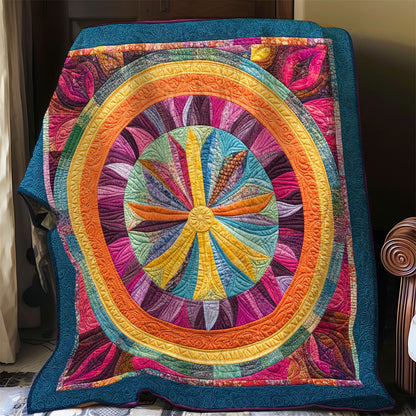 Peace With Mandala WO0208026CL Quilt