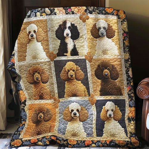 Poodle Is Gentle WO0908032CL Quilt