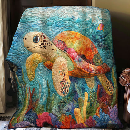 Sea Turtle Tales WO0308038CL Quilt