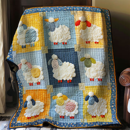 Sheeps Funny WO2607019CL Quilt