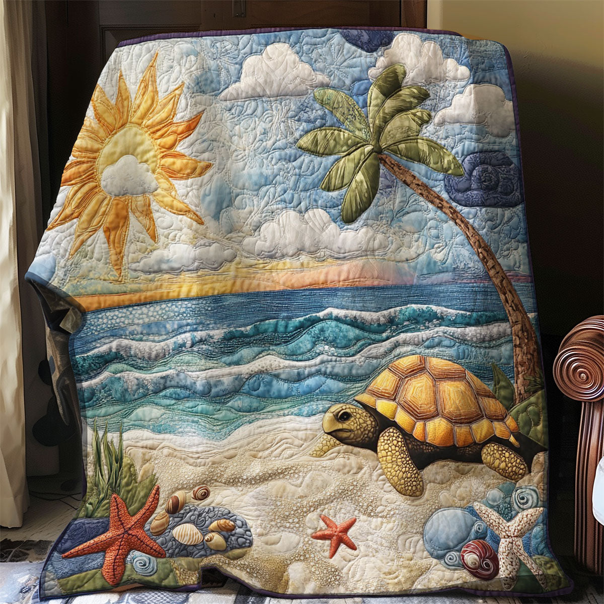 Tortoise And Ecosystems WO0608023CL Quilt