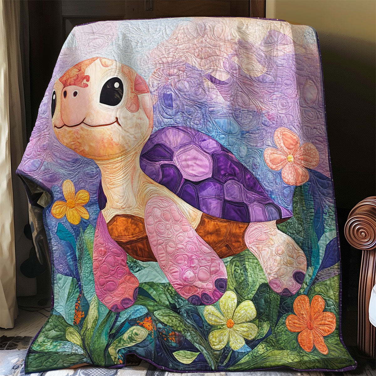 Turtle WO0608003CL Quilt