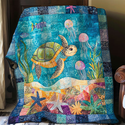 Turtle World WO0508011CL Quilt