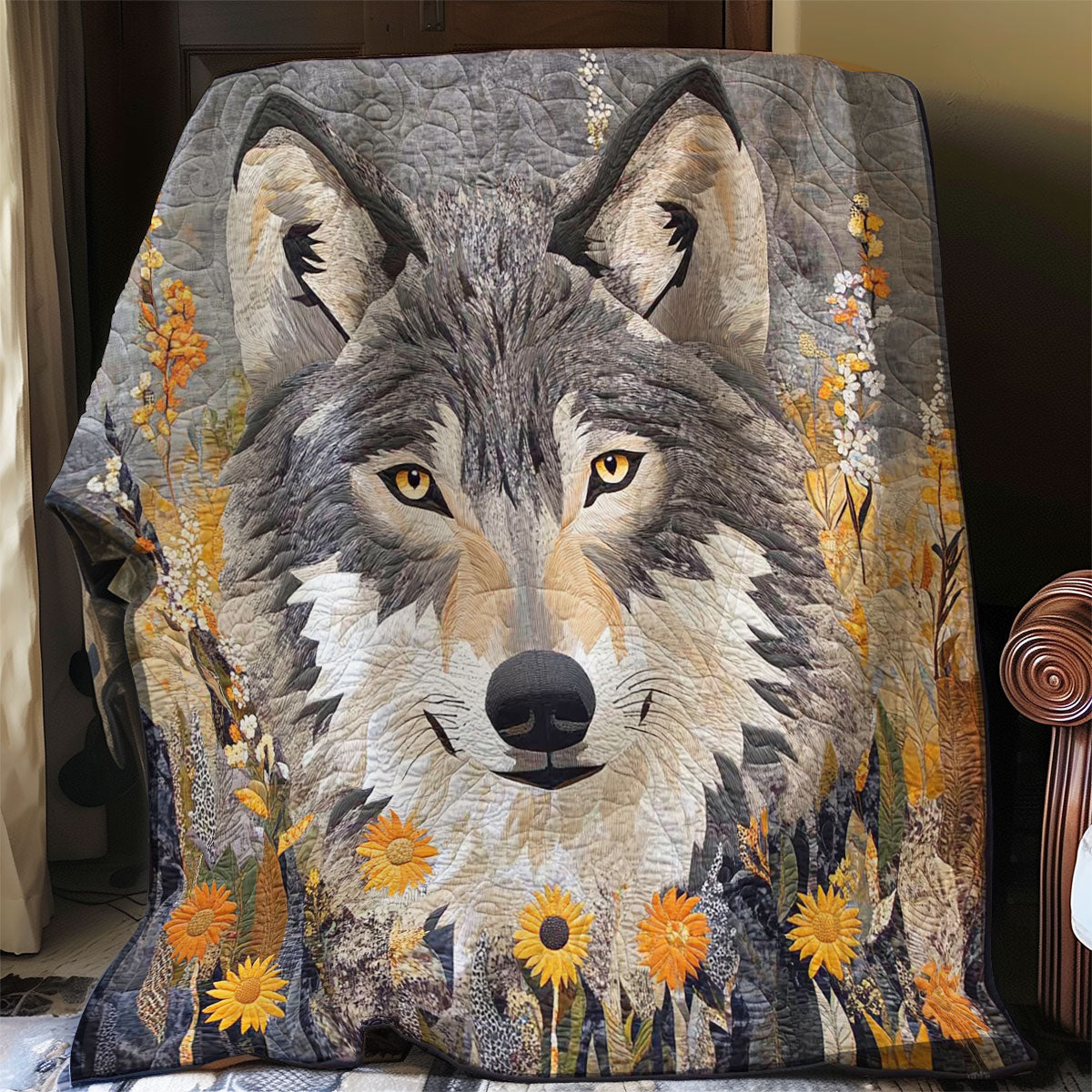 Wolf Of The Night WO0508004CL Quilt