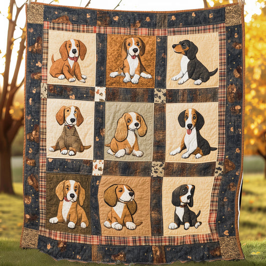 Baby Puppies XR0608020CL Quilt