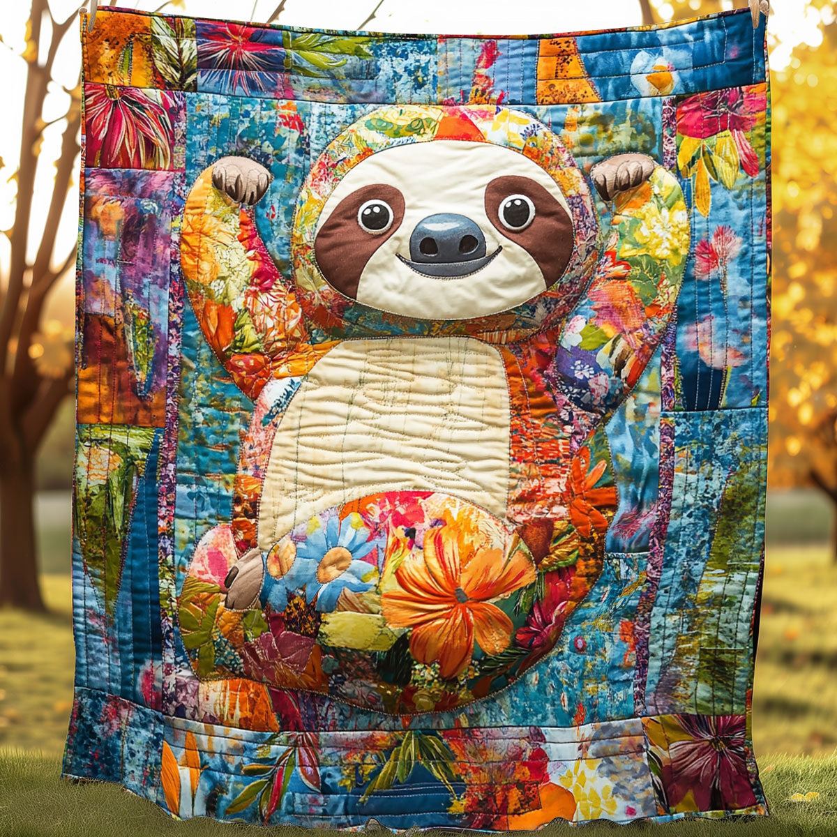 Baby Sloth XR31070047CL Quilt
