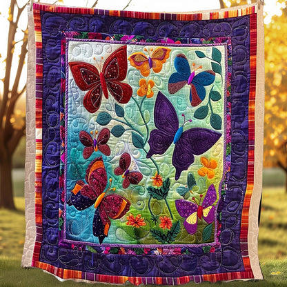 Beauty Butterflies XR3007006CL Quilt