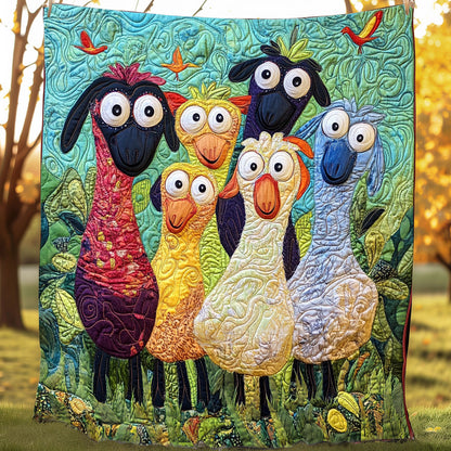 Big Eyes Sheeps XR0208002CL Quilt