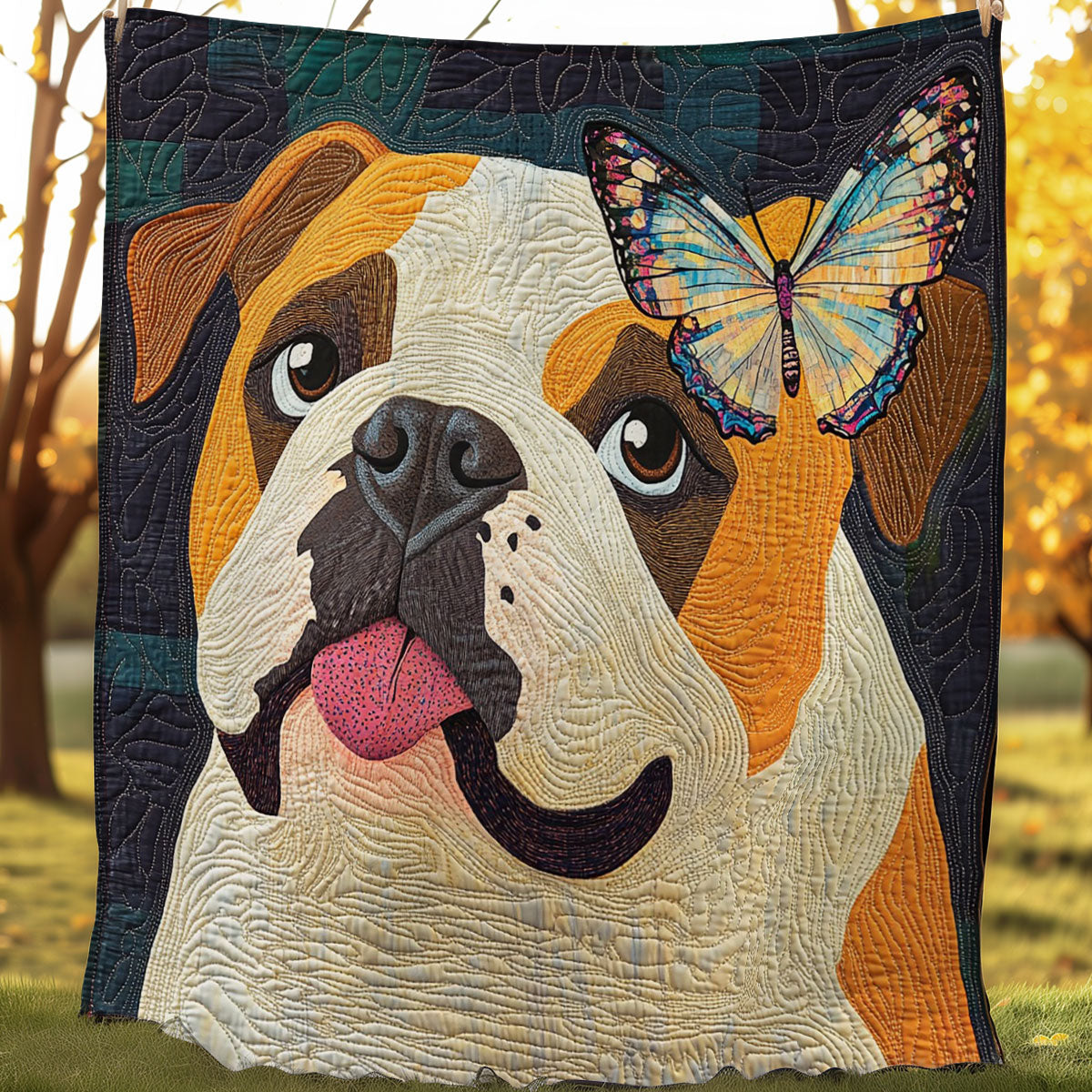 Bulldog WO0208010CL Quilt