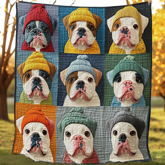 Bulldogs Wear Beanies WO3107010CL Quilt