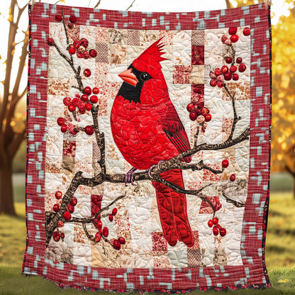 Cardinal Winter Wonder XR3107050CL Quilt