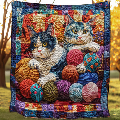 Cat And Yarns WO1008018CL Quilt