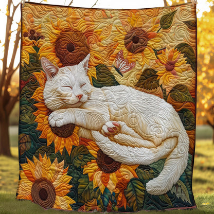 Cat Sleeping Peaceful WO1008020CL Quilt