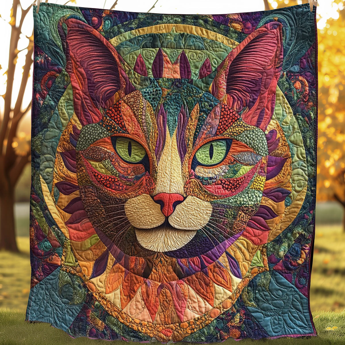 Cats Combine Many Motifs WO0608011CL Quilt