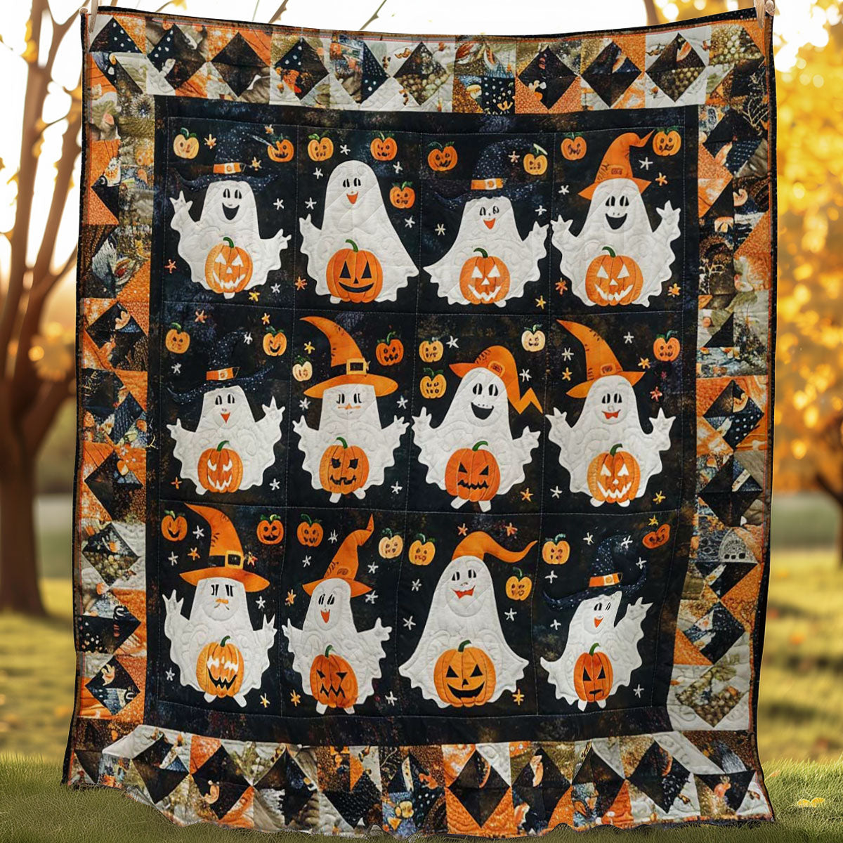 Charming Halloween WN2507008CL Quilt