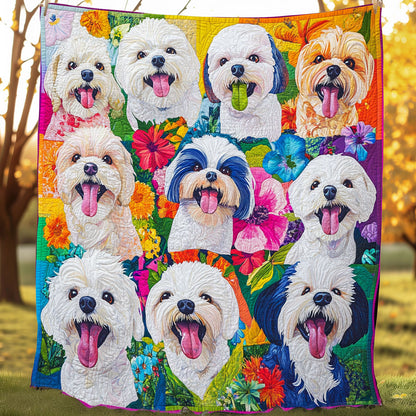 Charming Shih Tzu XR0808013CL Quilt