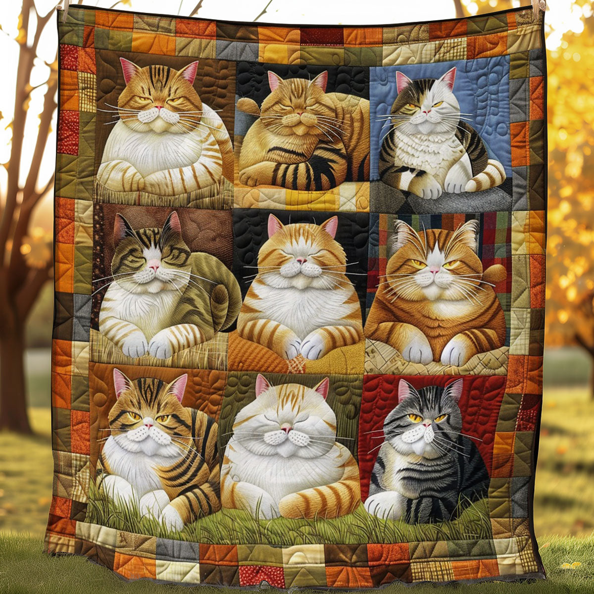 Chuppy Cats WO1008003CL Quilt