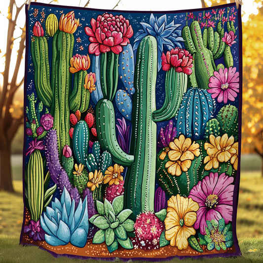 Colorful Cactus WO3107032CL Quilt