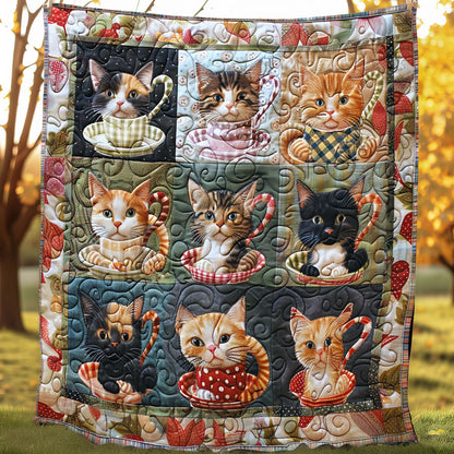 Cup Of Cats XR3007034CL Quilt