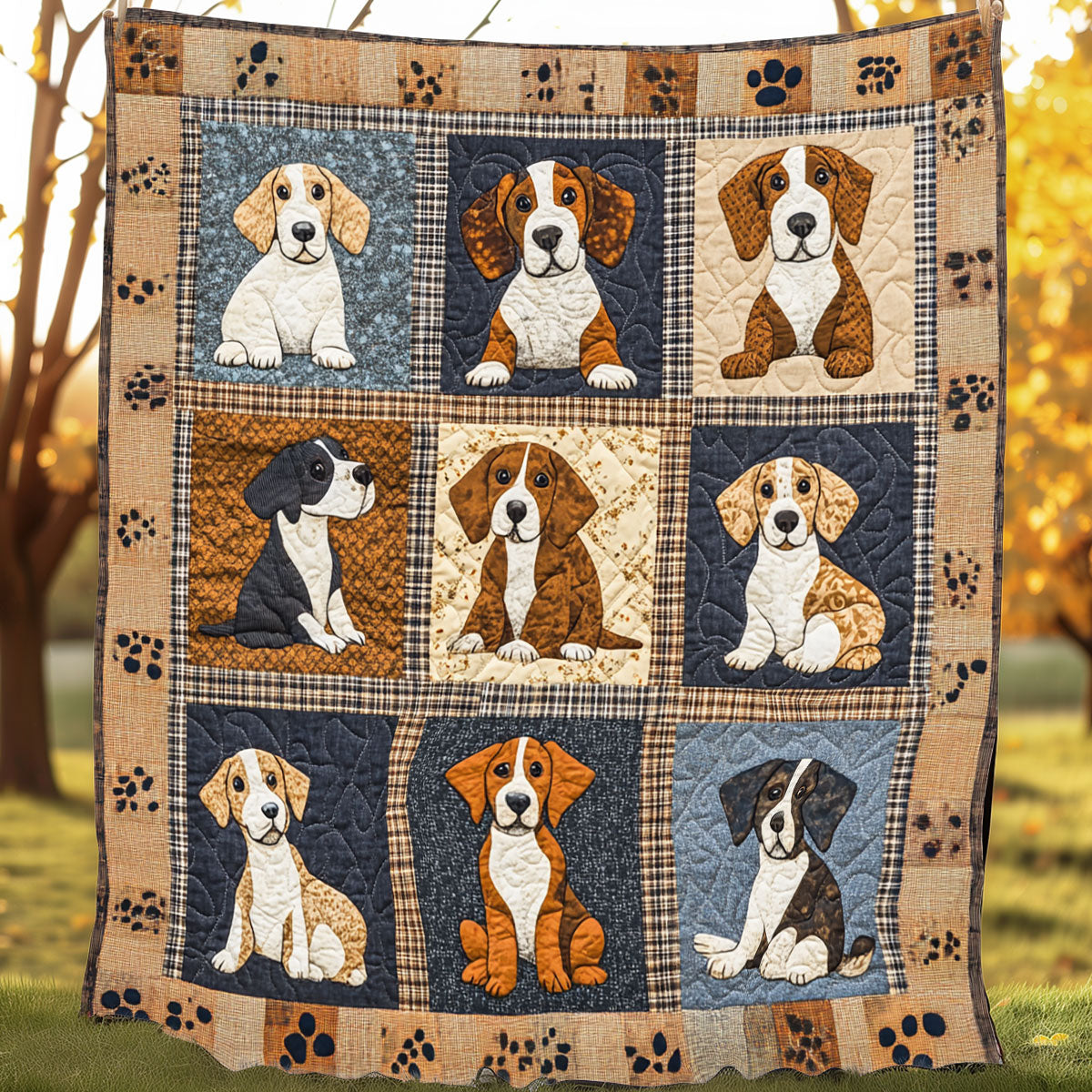 Dog Breed XR0608022CL Quilt