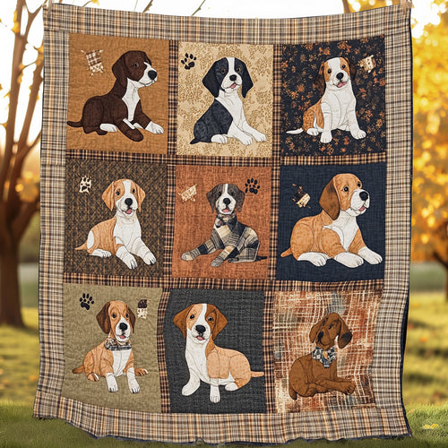 Dog Paw Prints XR0608021CL Quilt