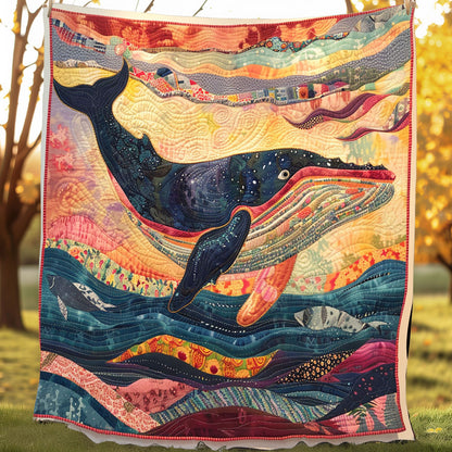 Fabric Whale XR3107023CL Quilt