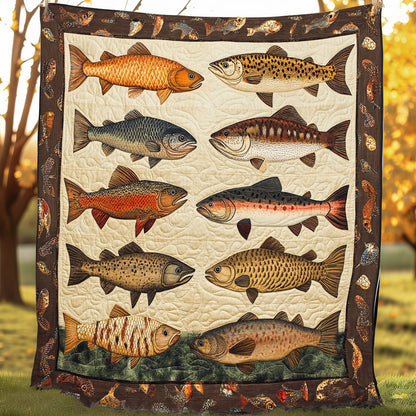 Fishing Lovers XR0208015CL Quilt