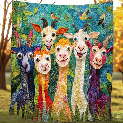 Funny Goats XR0208005CL Quilt