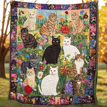 Garden Cat XR0708003CL Quilt