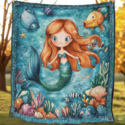 Gentle Mermaid WO0308011CL Quilt