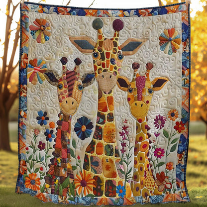 Giraffe Bloom Bliss WN2507019CL Quilt