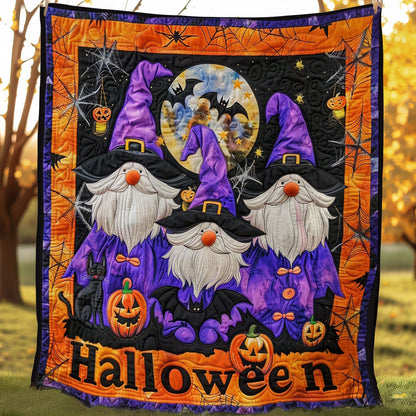 Gnomes Halloween WO0808062CL Quilt