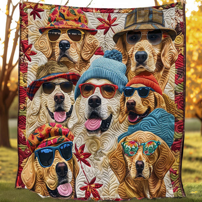 Golden Retriever Cool WO0808039CL Quilt