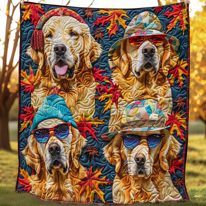 Golden Retriever Cool WO0808040CL Quilt