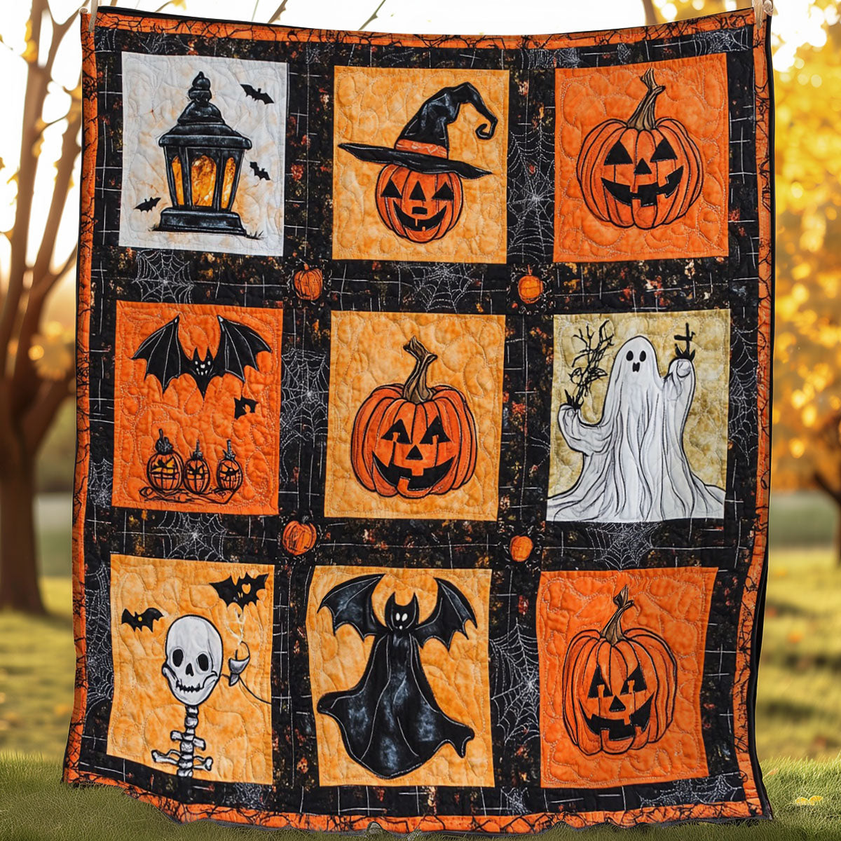 Halloween Memorable WO0508019CL Quilt