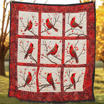 Harmony Cardinals XR0108015CL Quilt