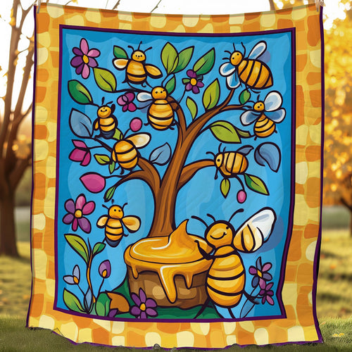 Honey Harmony WO0308021CL Quilt