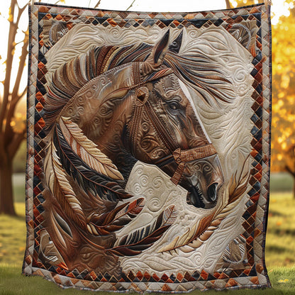 Horse Native WO1008029CL Quilt