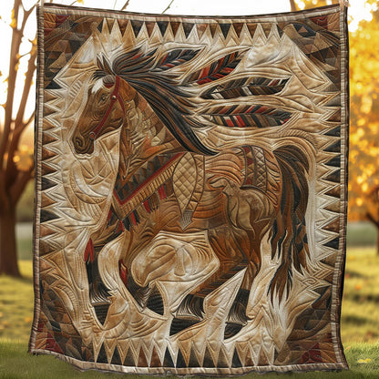 Horse Running WO1008030CL Quilt