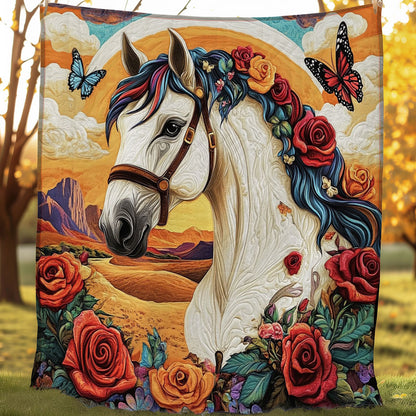 Horse-The Harmony Of Hooves WO28CL Quilt