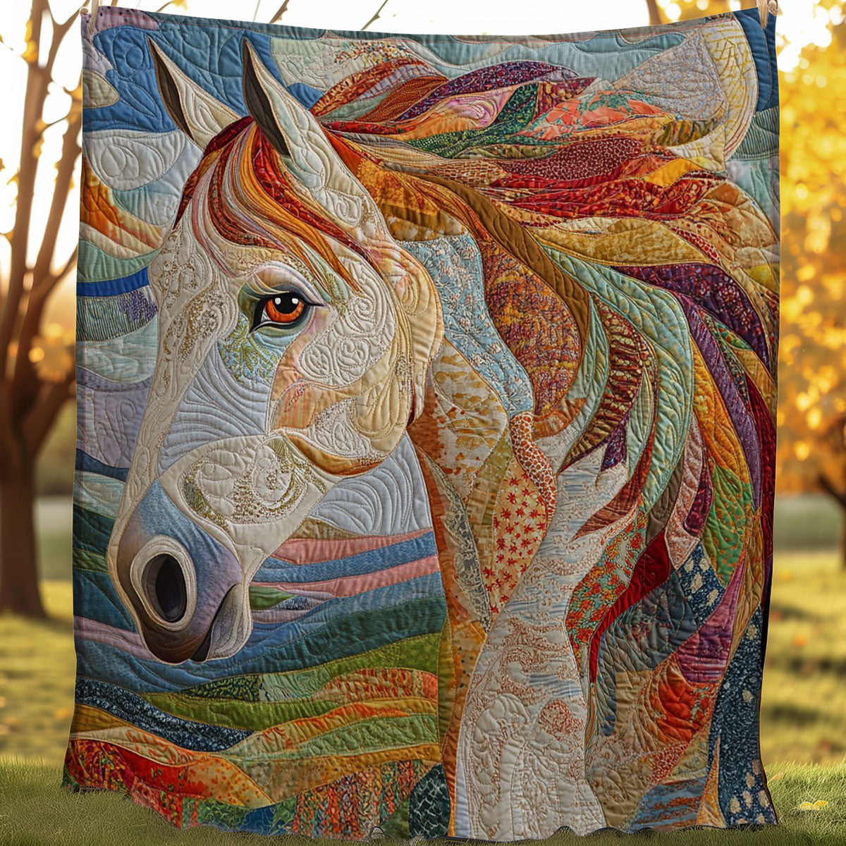 Horse WO0108013CL Quilt