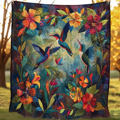 Hummingbirds WO2707003CL Quilt