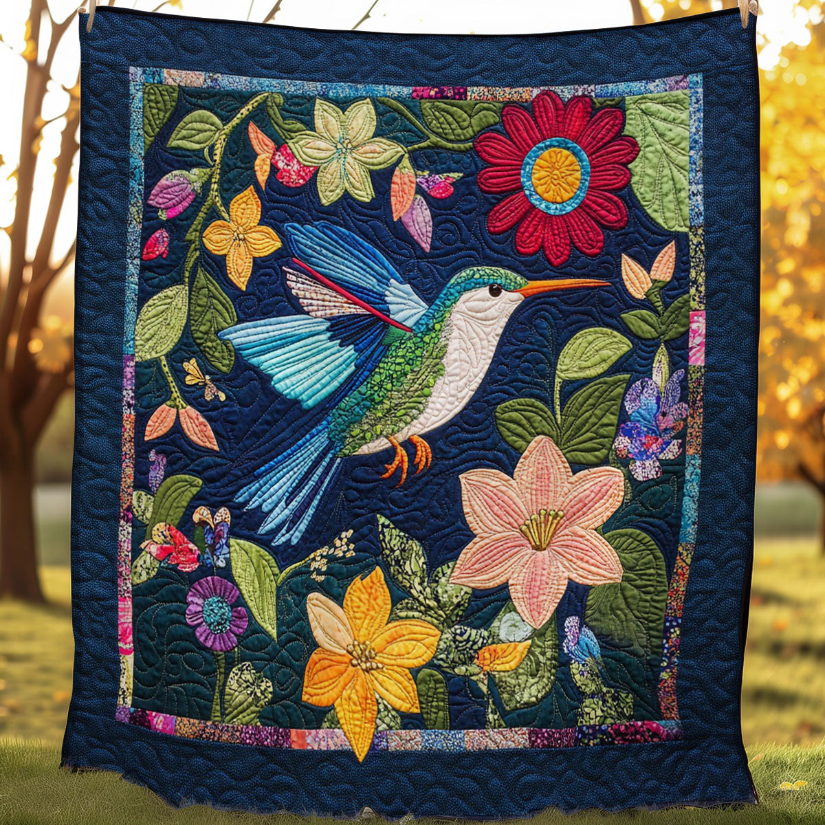 Hummingbird WO0108038CL Quilt