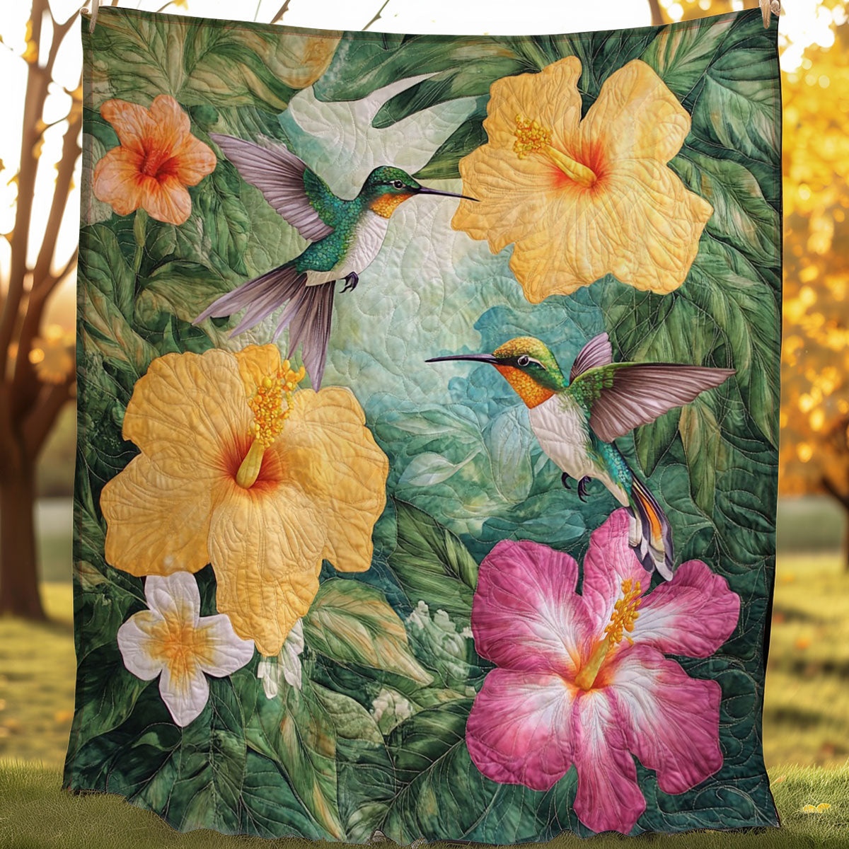 Hummingbird WO0308015CL Quilt