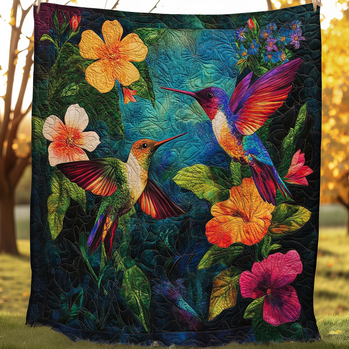 Hummingbird WO0308017CL Quilt