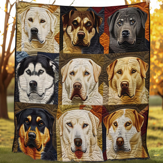 Husky Furry Companions WO0808024CL Quilt